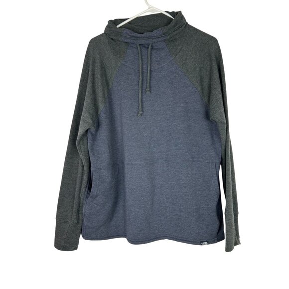 The North Face Tops - The North Face Womens Terry Funnel Neck Pullover Sweatshirt Size Large
